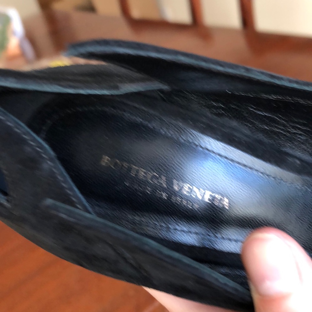 Bottega Veneta black suede flame runway heels - Picture 7 of 12